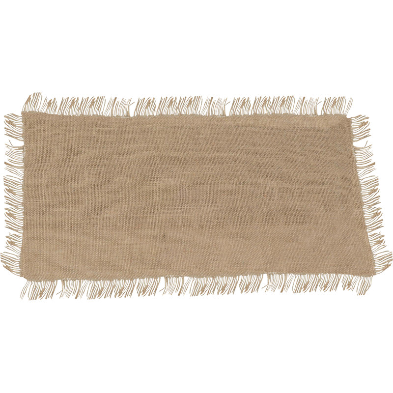 Lyndalia Burlap Fringed Jute 19" Placemat & Reviews Joss & Main